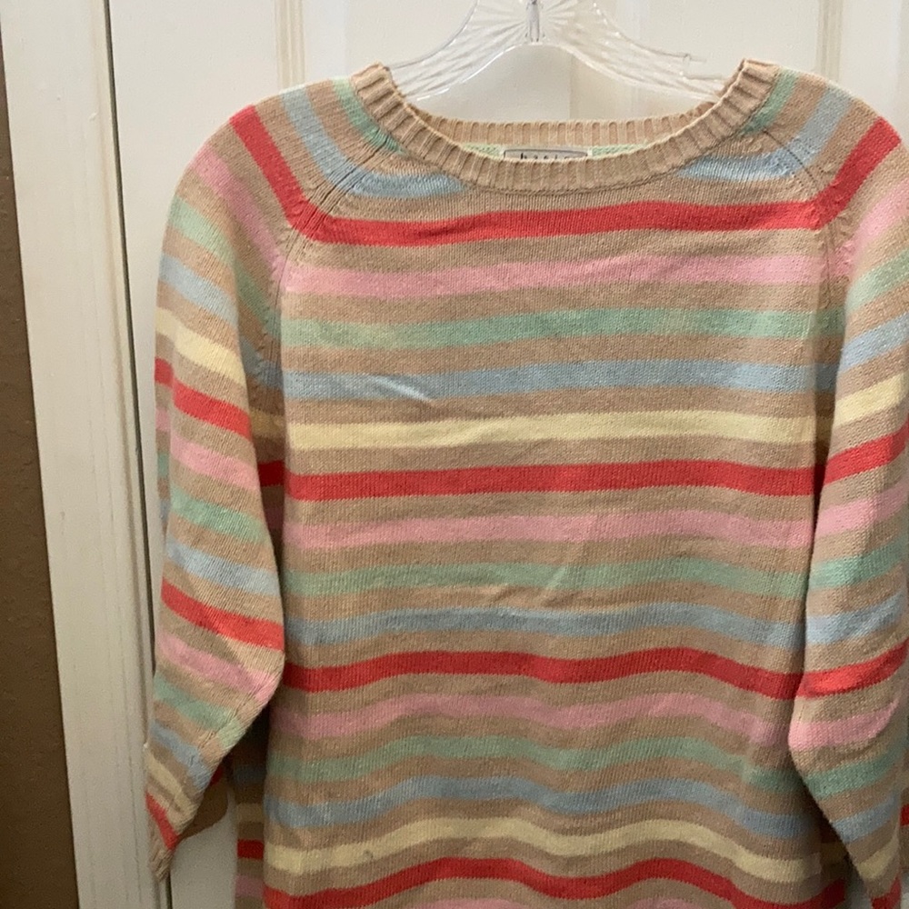 FINAL MARKDOWN Basic editions ramie blend sweater xl